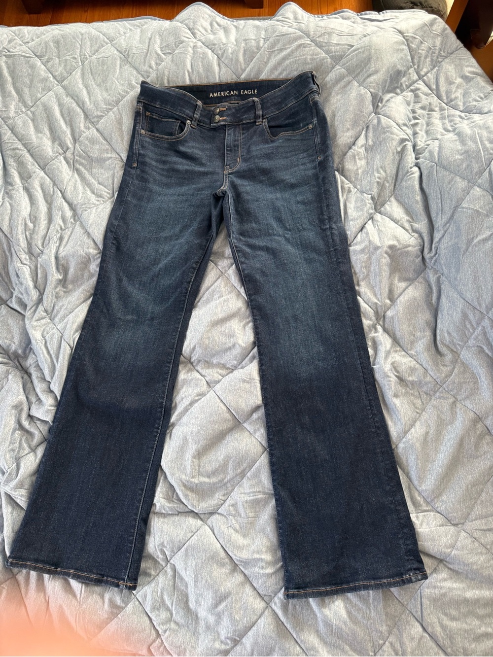 American Eagle Outfitters Dark Indigo Bootcut Jeans